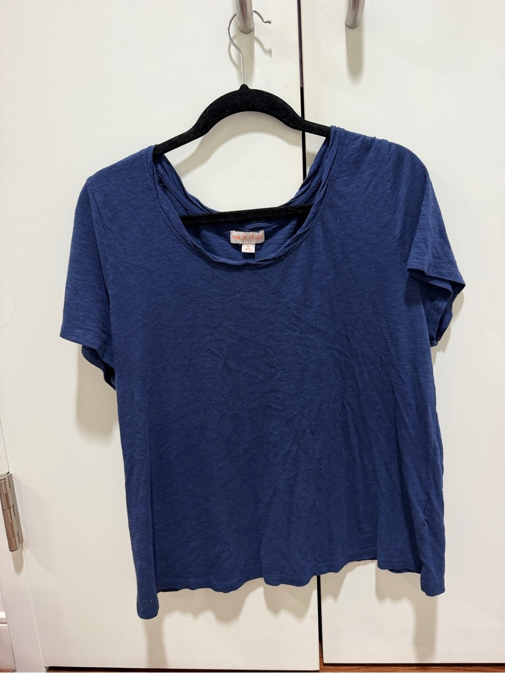 Knox Rose Navy Heathered Tee